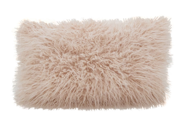 Wayfair faux fur hot sale pillows